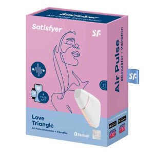 Satisfyer - Love Triangle Air Pulse Stimulator +...