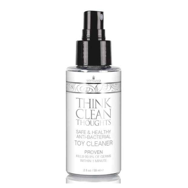 Sensuva Think Clean Thoughts Anti Bacterial Toy Cleaner 59 ml