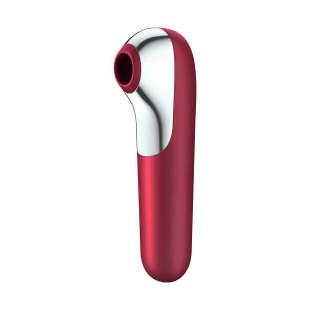 Satisfyer - Dual Love Air Pulse Vibrator Red