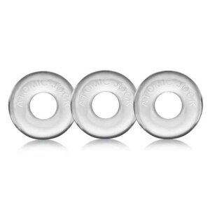 Oxballs Ringer Cockring Clear 3 Pack