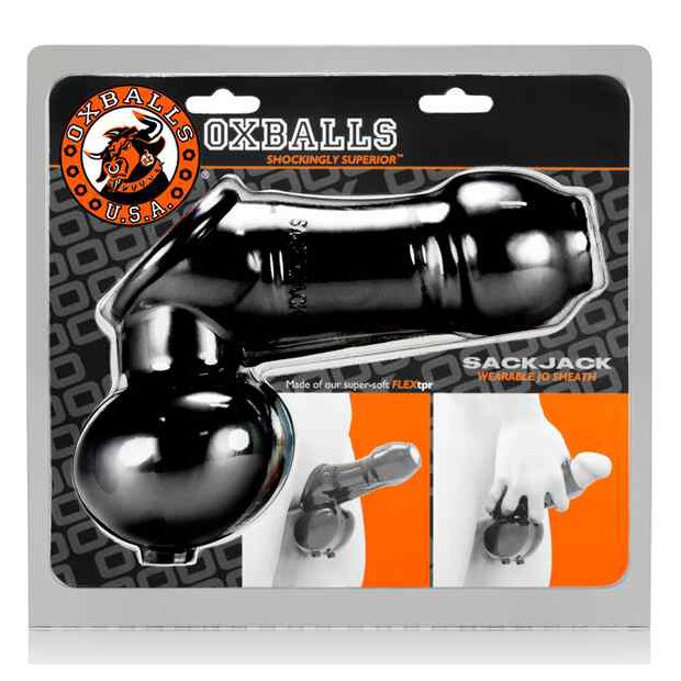 Oxballs SACKJACK Jackoff Sheath Black