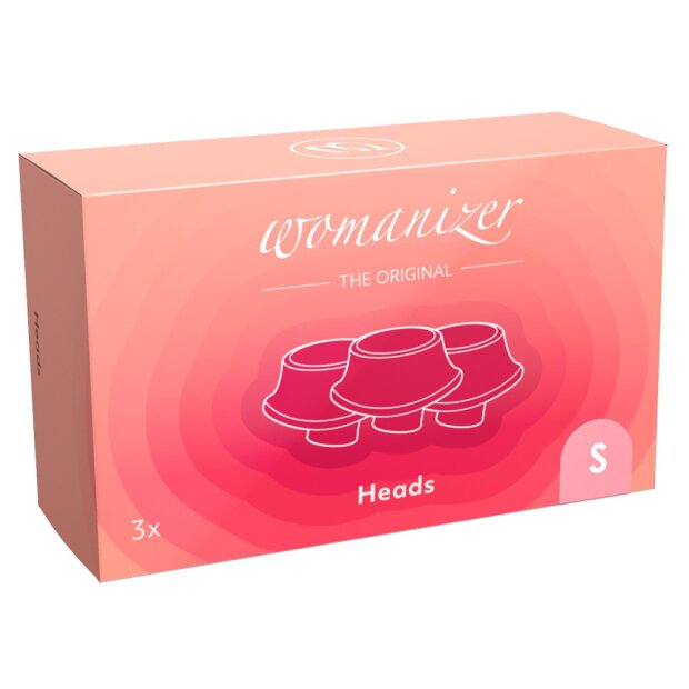 Womanizer 3x bouchons de rechange rose S