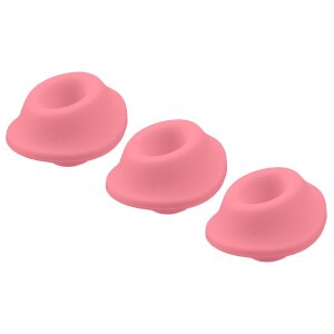 Womanizer 3x Ersatzkappen rosa S