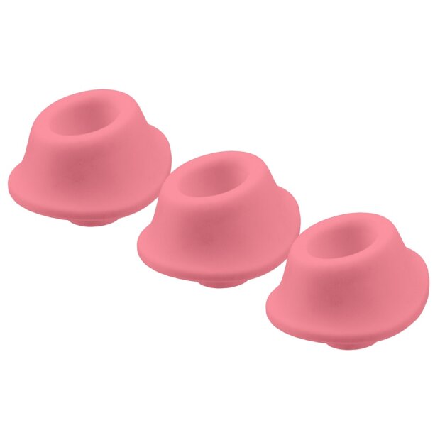 Womanizer 3x bouchons de rechange rose M