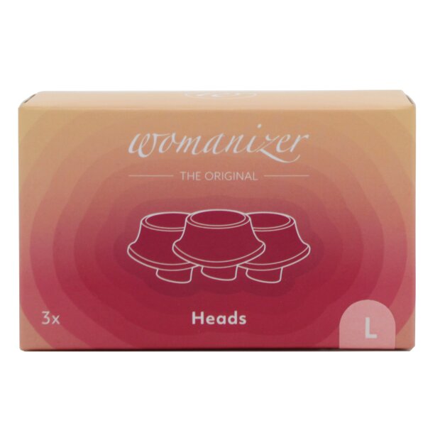 Womanizer 3x replacement caps pink L