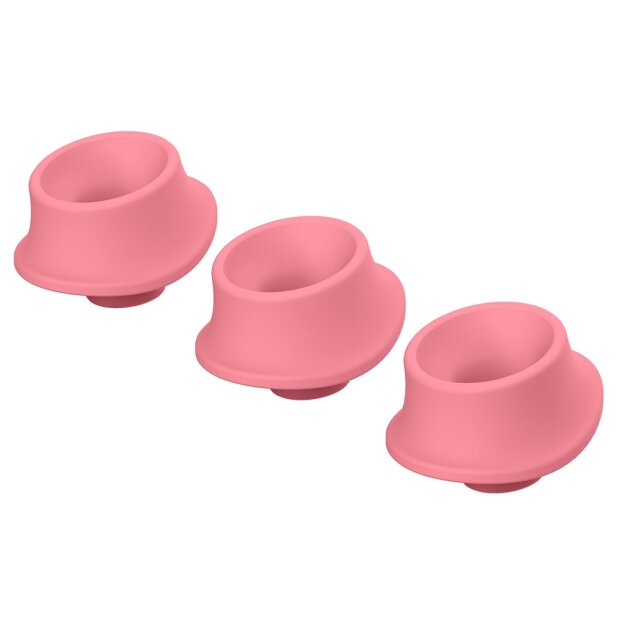 Womanizer 3x bouchons de rechange roses L