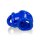 Oxballs BALLSLING Ball-Split-Sling Police Blue