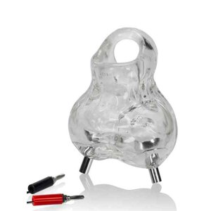 Oxballs Nutter Electro Ball Sling Clear