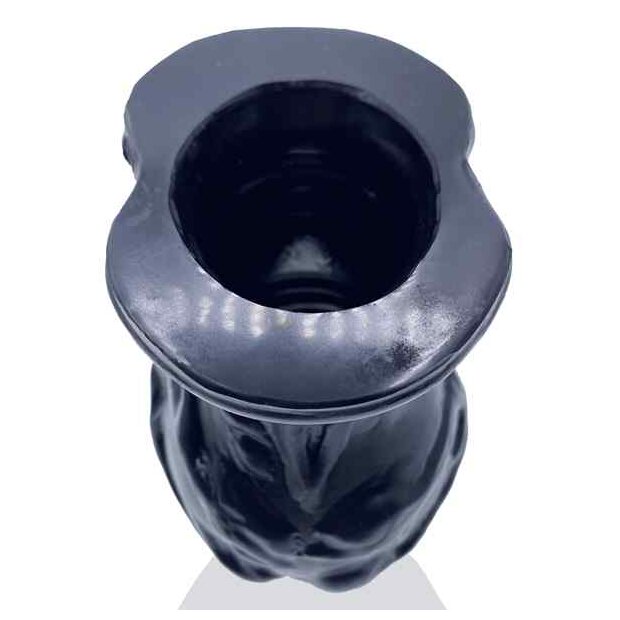 Oxballs PIGHOLE Squeal FF Veiny Hollow Plug -  Black