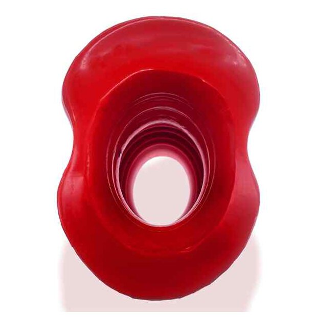 Oxballs PIGHOLE Squeal FF Veiny Hollow Plug -  Red
