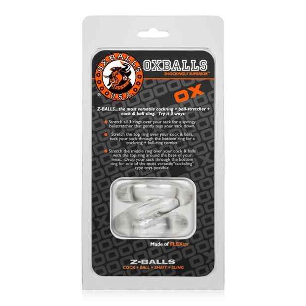 Oxballs Z-BALLS Ballstretcher - Clear