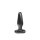 Dark Crystal Black - 37 Buttplug Black 4 cm
