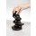 Dark Crystal Black - 43 Buttplug Black 11 cm