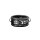 Leather Collar 6,5 cm Black