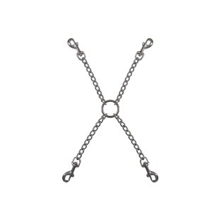 Bondage Chain Cross with Carabiners