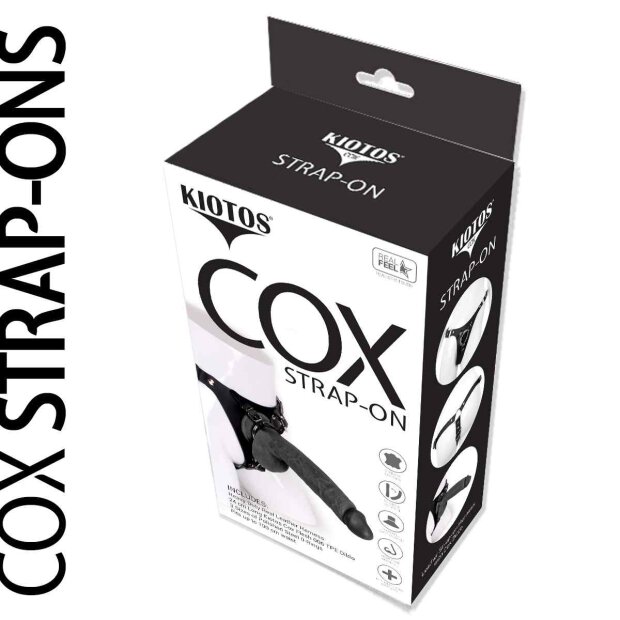 Kiotos COX Strap-On + Dildo Black 006