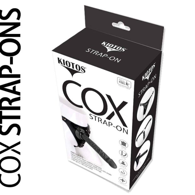 Kiotos COX Strap-On + Dildo Black 010