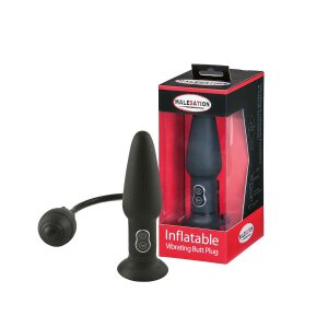Malesation Inflatable Butt Plug Vibrator