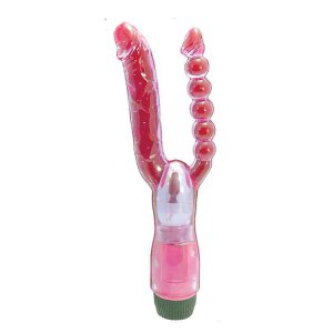 Xcel Double Penetratiing Vibrator Purple