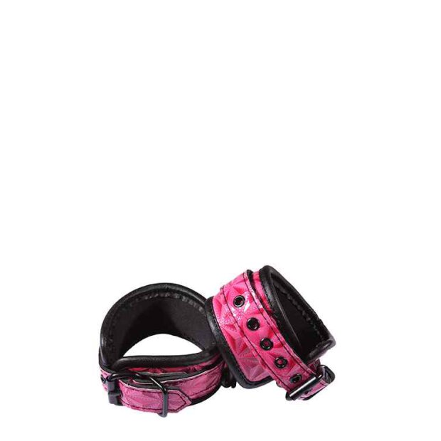 Sinful Pink Wrist Cuffs