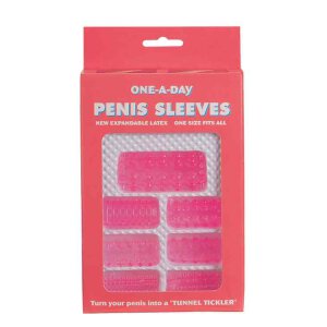 One-A-Day Penis Sleeves Pink