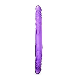 B Yours - 14 Inch Double Dildo Purple