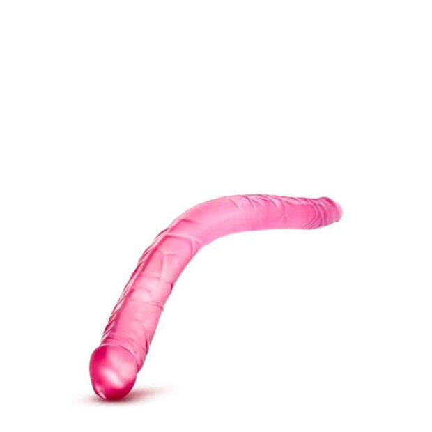 B Yours - 16 Inch Double Dildo Pink