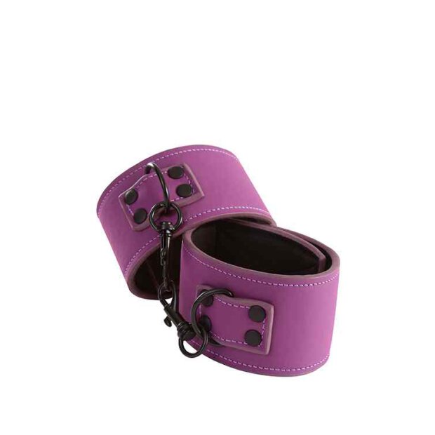 Lust Bondage Ankle Cuffs Purple