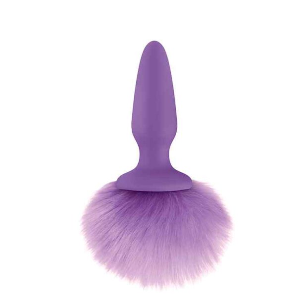 Bunny Tail Plug Purple 3,3 cm