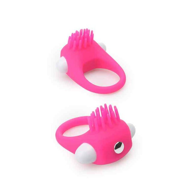 Rings Of Love Silicone Stimu Ring Pink