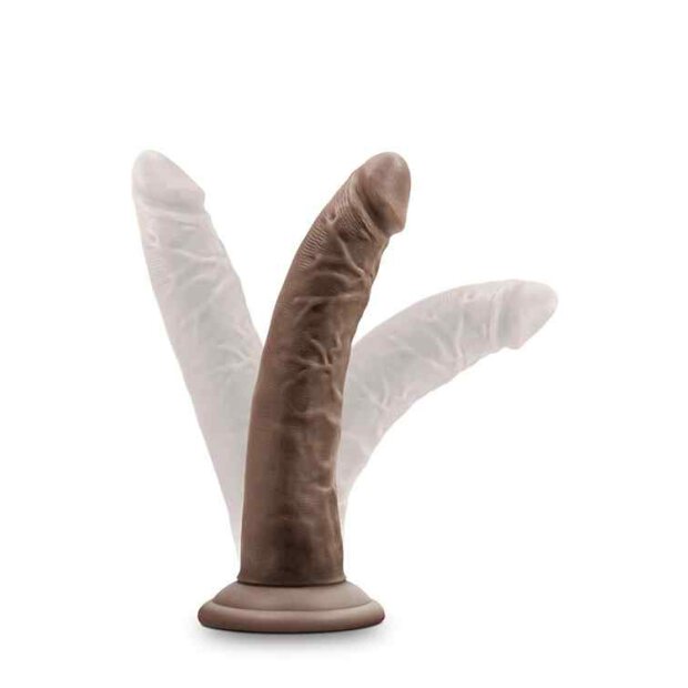Dr. Skin 7 Cock Suction Cup Chocolate