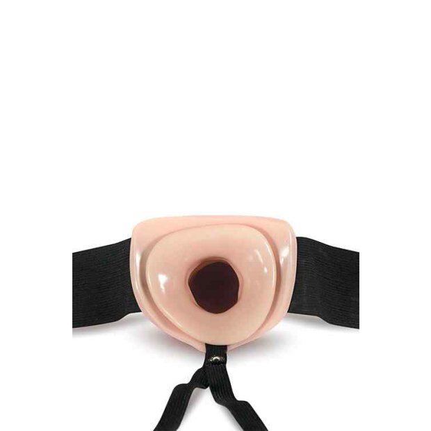 Dr. Skin 7Inch Hollow Strap On Vanilla