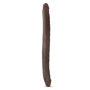 Dr. Skin 16Inch Double Dildo Chocolate