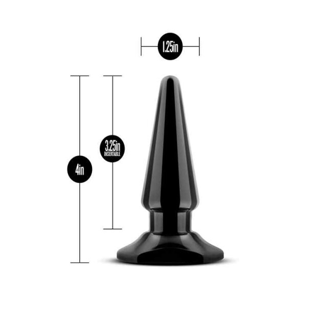 Anal Adventures - Easy Plug Black 3,1 cm