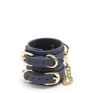 Bondage Couture Wrist Cuff Blue