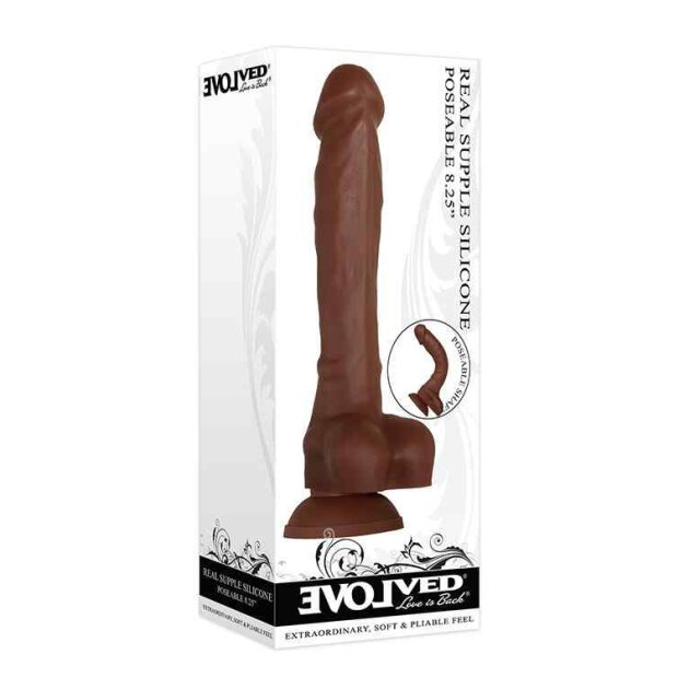 Evolved - Real Supple Poseable 8,25 Inch Brown