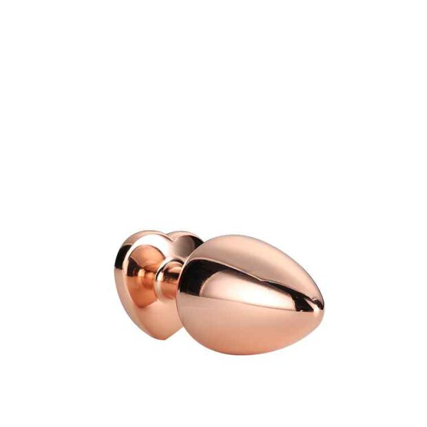 Gleaming Love Rose Gold Plug Small 2,7 cm