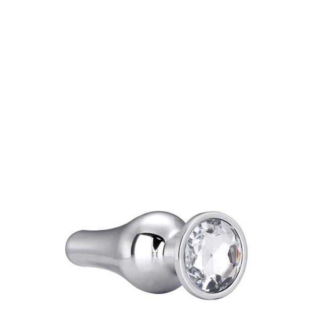 Gleaming Love - Silver Pleasure Plug M 3,4 cm