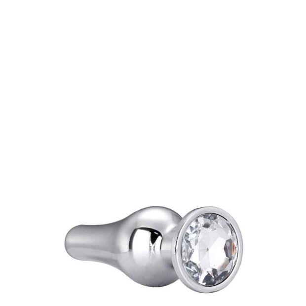 Gleaming Love Silver Pleasure Plug L