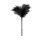 GP Small feather tickler, black
