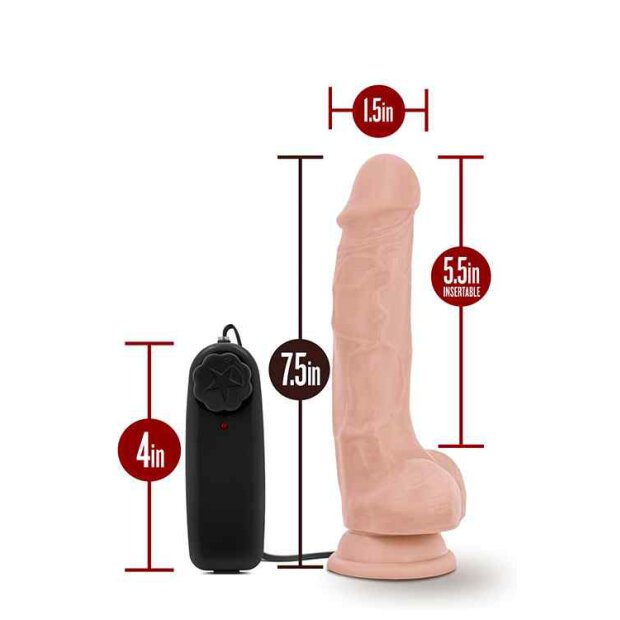 Dr. Skin - Dr. TIm 7.5 Inch Vibrating Cock