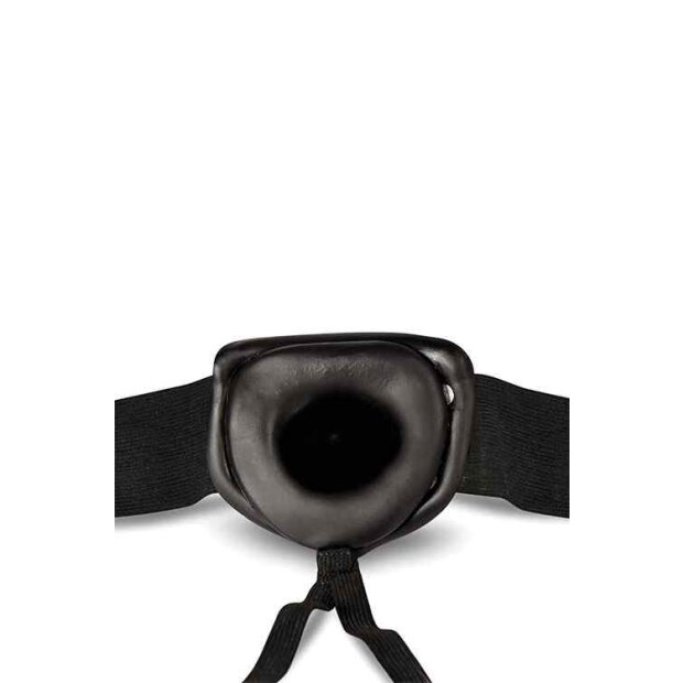 Dr. Skin - 6 Inch Hollow Strap On Black