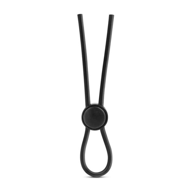 Stay Hard Silicone Loop Cock Ring Black