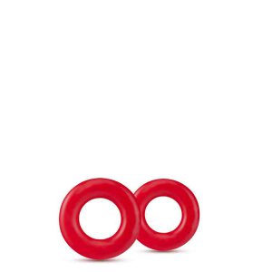 Stay Hard Donut Rings Red