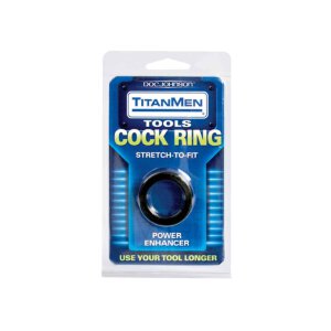 TitanMen Titan Cock Ring Black