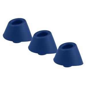 Womanizer 3x Ersatzkappen DUO/2 blau S