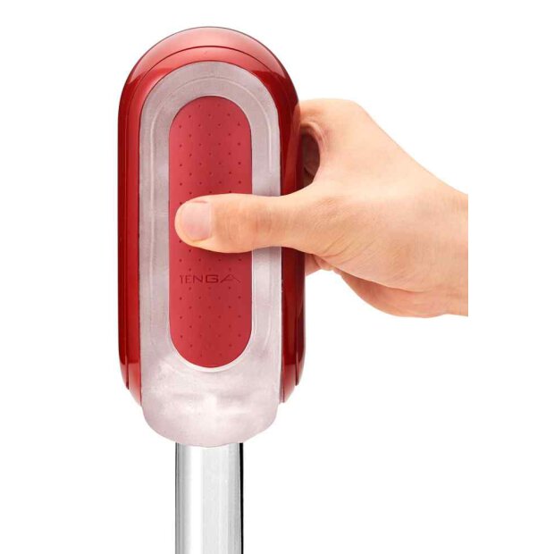 TENGA Flip 0 Red Warmer Package