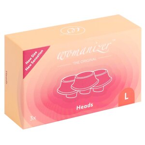Womanizer 3x Ersatzkappen rosa L
