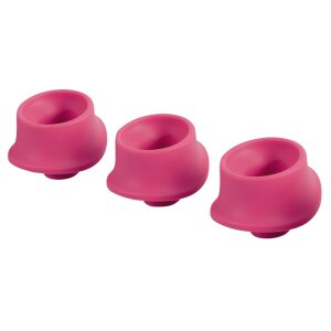 Womanizer 3x Ersatzkappen rosa L