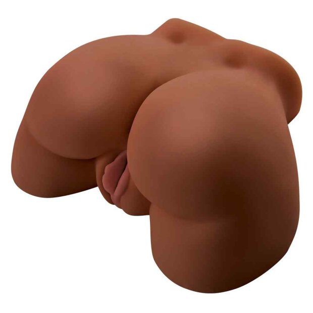 PET Vibrating Ass Brown